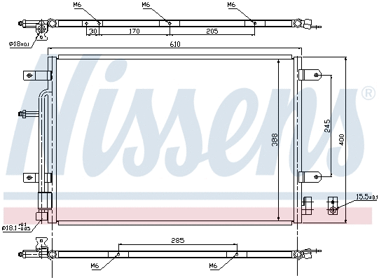 Condenser, air conditioning
