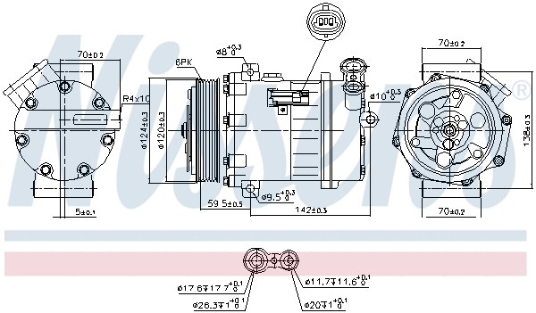Compressor, air conditioning
