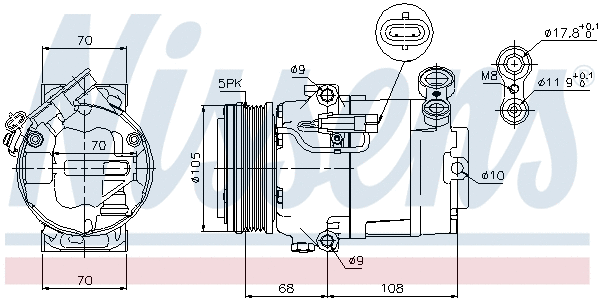 Compressor, air conditioning