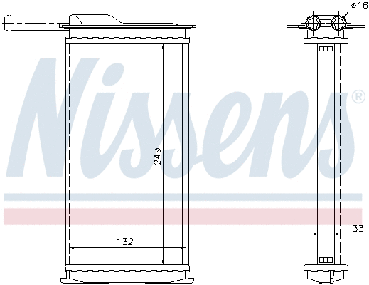 Heat Exchanger, interior heating