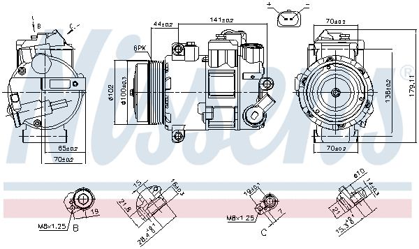 Compressor, air conditioning