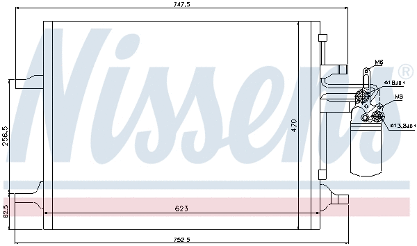 Condenser, air conditioning