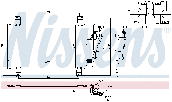 Condenser, air conditioning