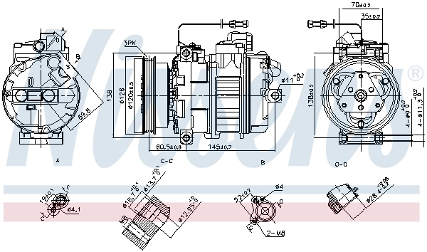 Compressor, air conditioning