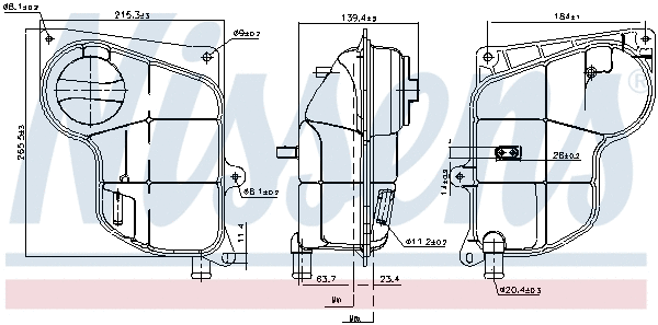 Expansion Tank, coolant