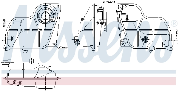 Expansion Tank, coolant (996299)