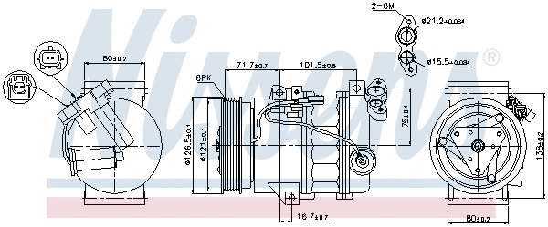 Compressor, air conditioning