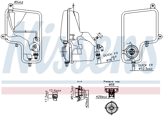 Expansion Tank, coolant