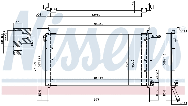 Condenser, air conditioning (94217)