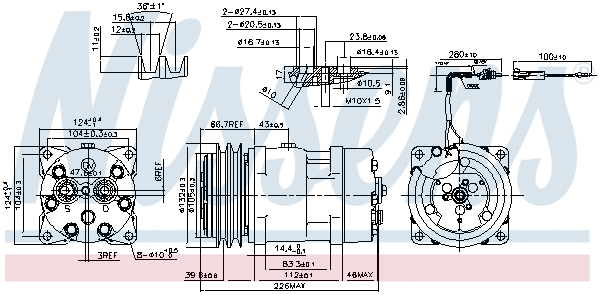 Compressor, air conditioning