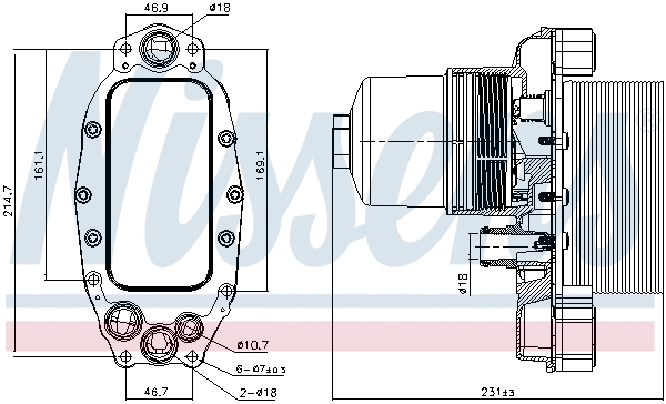 Oil Cooler, engine oil