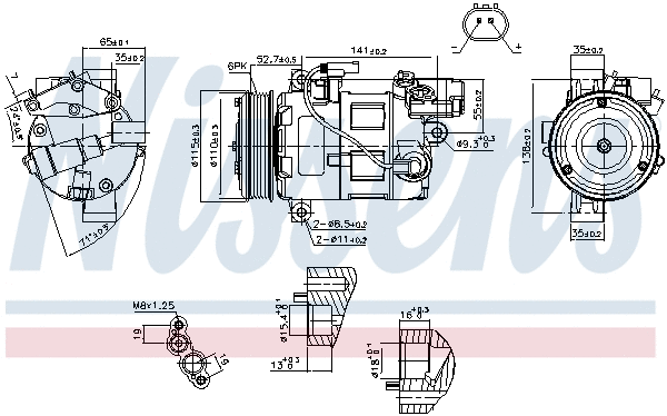 Compressor, air conditioning
