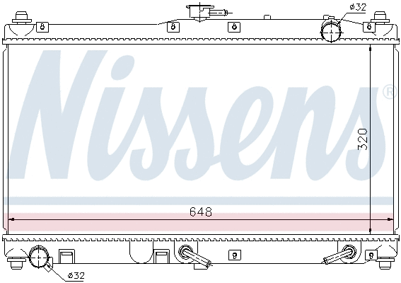 Radiator, engine cooling