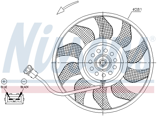 Fan, engine cooling