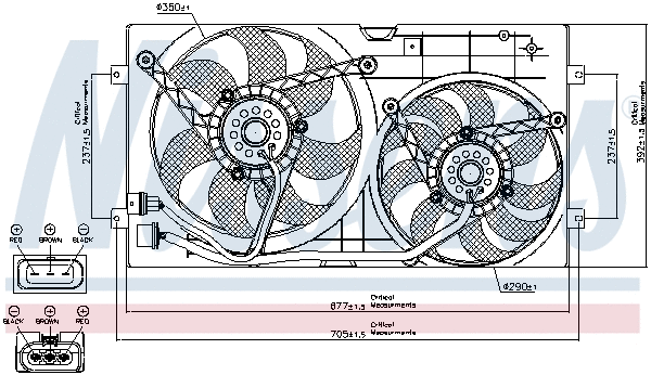 Fan, engine cooling