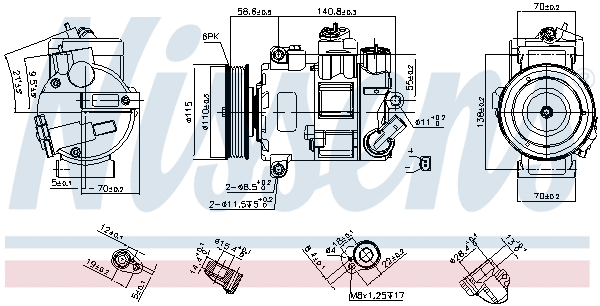 Compressor, air conditioning