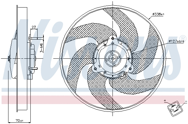 Fan, engine cooling