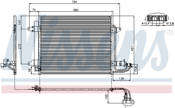 Condenser, air conditioning