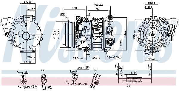 Compressor, air conditioning