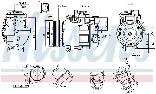 Compressor, air conditioning