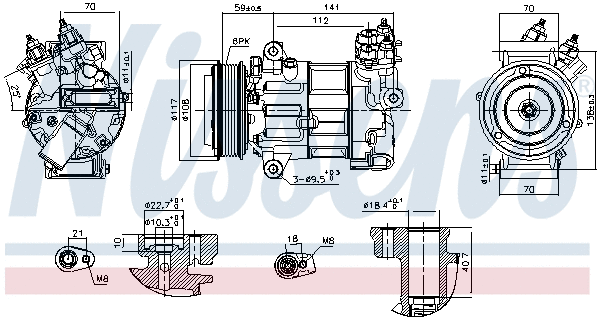 Compressor, air conditioning