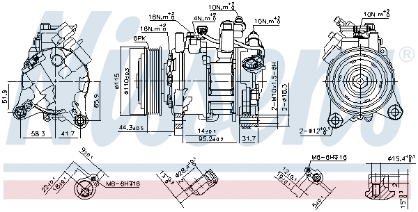 Compressor, air conditioning