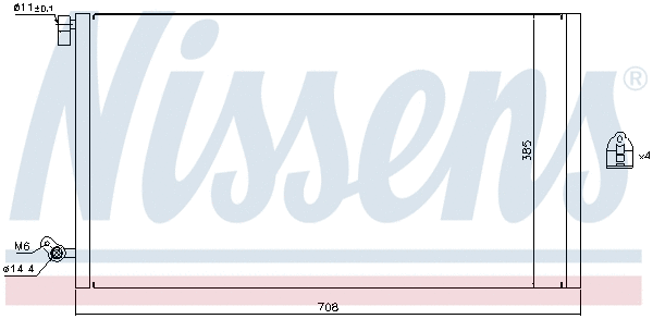 Condenser, air conditioning (940187)