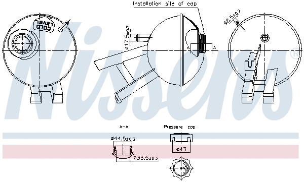 Expansion Tank, coolant (996348)