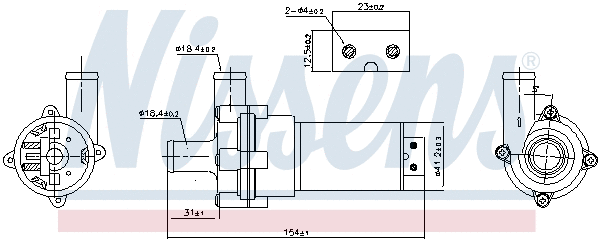 Water Pump, engine cooling