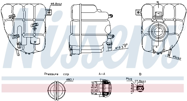 Expansion Tank, coolant (996255)