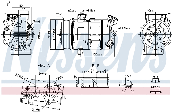Compressor, air conditioning (890947)