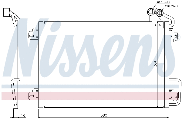 Condenser, air conditioning