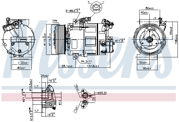 Compressor, air conditioning