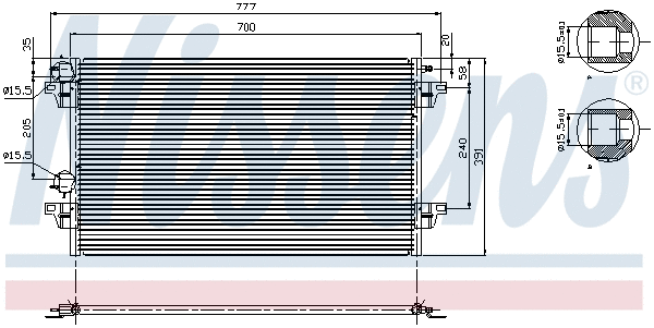Condenser, air conditioning