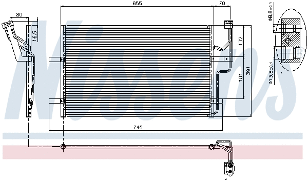 Condenser, air conditioning