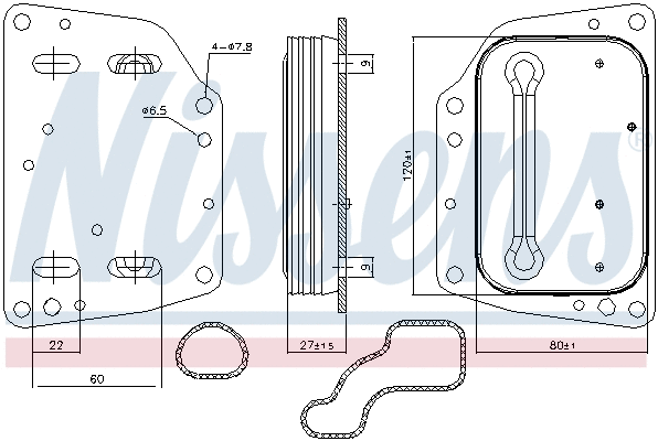 Oil Cooler, engine oil