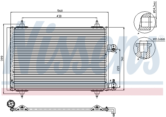 Condenser, air conditioning