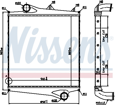 Charge Air Cooler (96961)