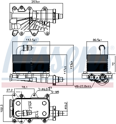 Oil Cooler, automatic transmission