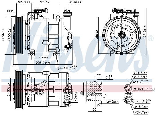 Compressor, air conditioning