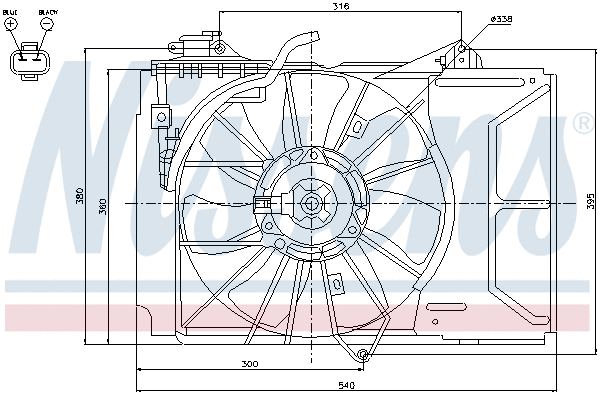 Fan, engine cooling