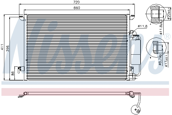 Condenser, air conditioning