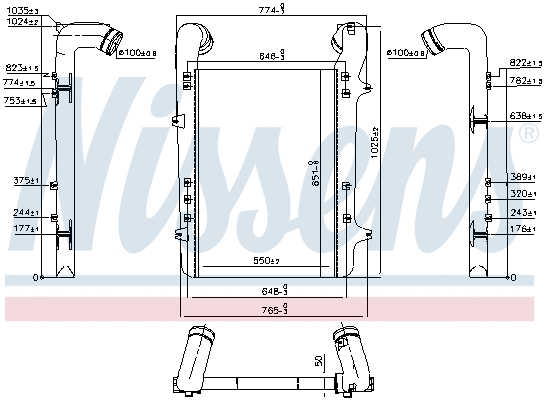 Charge Air Cooler (96975)