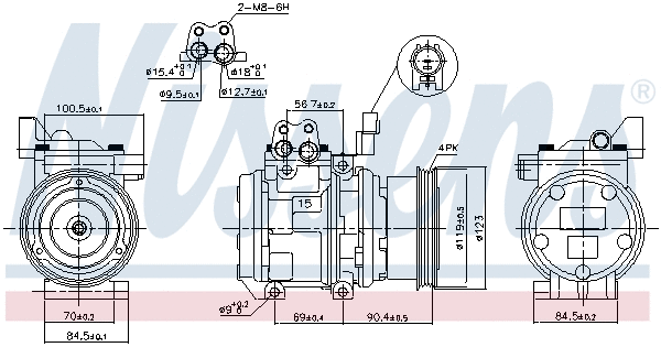 Compressor, air conditioning