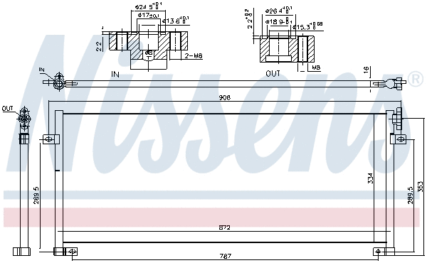 Condenser, air conditioning (940493)