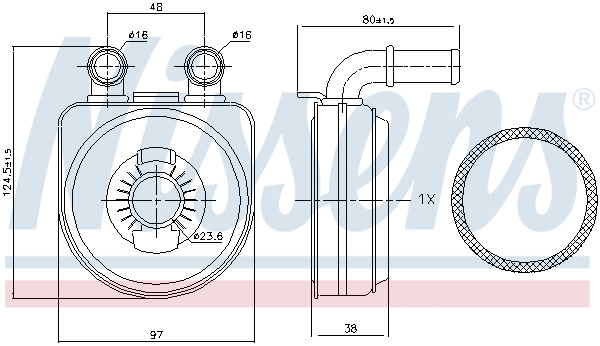 Oil Cooler, engine oil