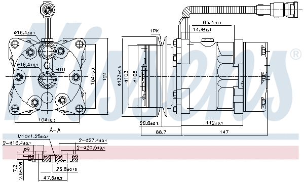 Compressor, air conditioning