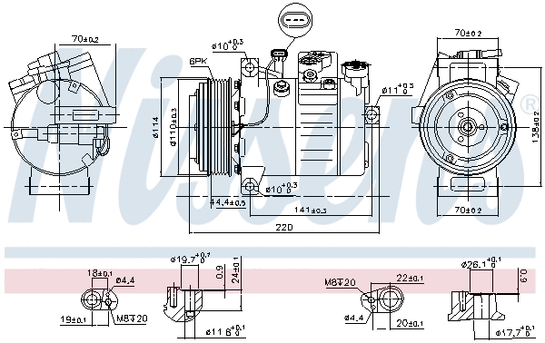 Compressor, air conditioning