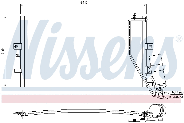 Condenser, air conditioning