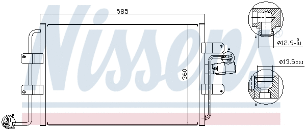 Condenser, air conditioning